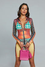 Load image into Gallery viewer, Contemporary Art Dress- Multi Color
