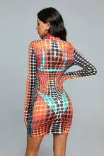 Load image into Gallery viewer, Contemporary Art Dress- Multi Color
