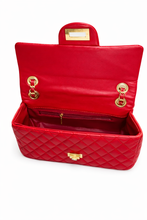 Load image into Gallery viewer, Nelly Quilted Bag- Red