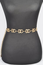 Load image into Gallery viewer, DC Link Waist Chain- Gold