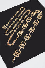 Load image into Gallery viewer, DC Link Waist Chain- Gold
