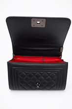 Load image into Gallery viewer, Luxe Link Bag- Black