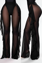 Load image into Gallery viewer, Maya Cover Up Pants- Black