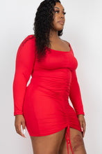 Load image into Gallery viewer, Karina Plus Dress- Red