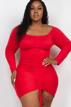 Load image into Gallery viewer, Karina Plus Dress- Red