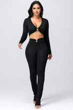 Load image into Gallery viewer, Risky Business 2pc. Set- Black
