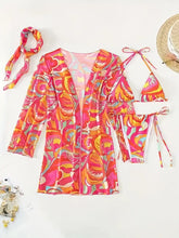 Load image into Gallery viewer, Turks &amp; Caicos 4pc. Swim Set- Pink
