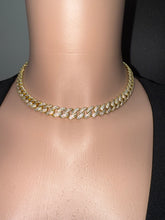 Load image into Gallery viewer, Cuban Link Iced Chain- Gold
