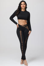 Load image into Gallery viewer, Laced Up Luxx Set- Black
