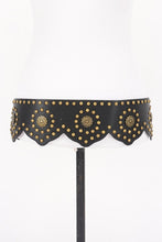 Load image into Gallery viewer, Golden Star Rodeo Belt- Gold
