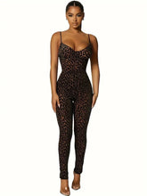 Load image into Gallery viewer, Katia Jumpsuit- Leopard Print
