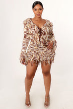 Load image into Gallery viewer, Poca Knit Skirt Set- Brown
