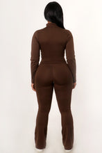 Load image into Gallery viewer, Active Girly 2pc Set- Brown
