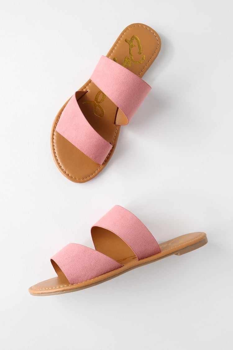 Ash Rose Suede Sandals