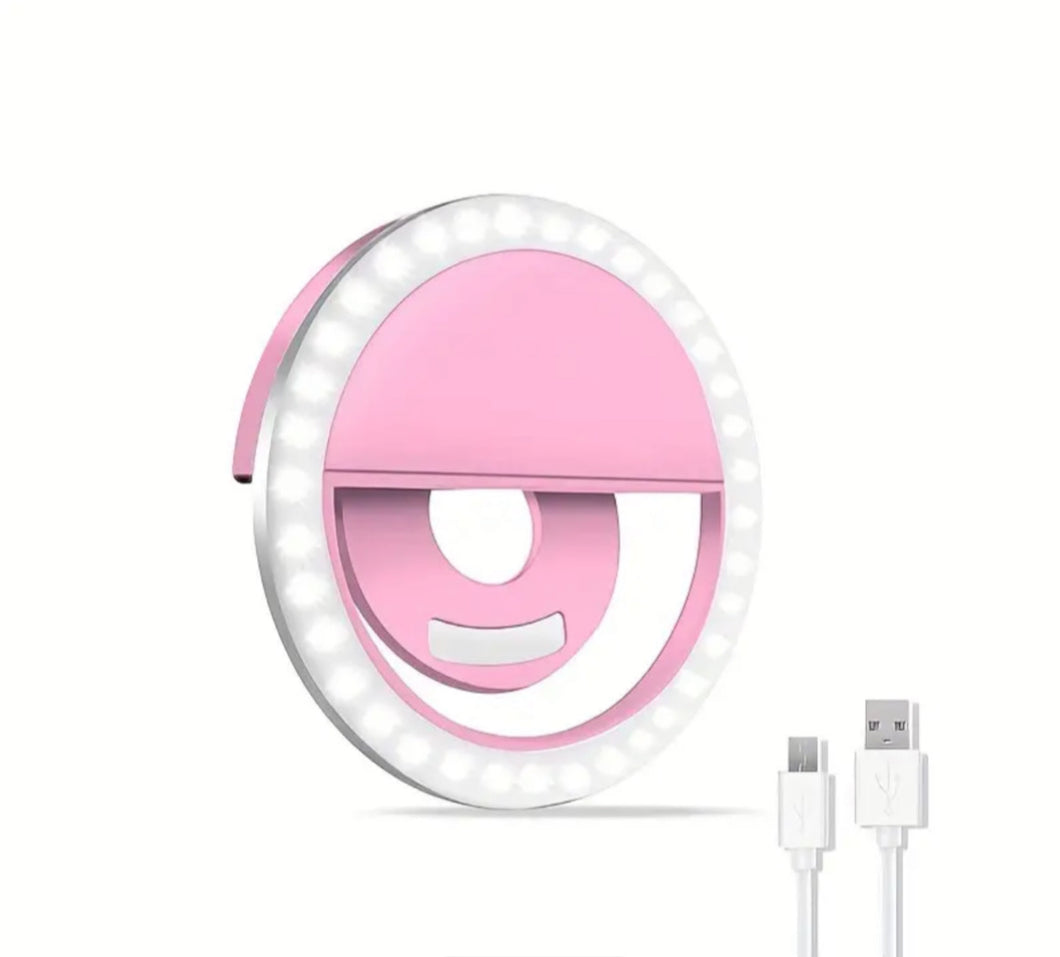 Selfie Ring Light- Pink