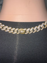 Load image into Gallery viewer, Cuban Link Iced Chain- Gold
