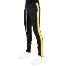 Load image into Gallery viewer, EPTM Track Pants- Black/Yellow
