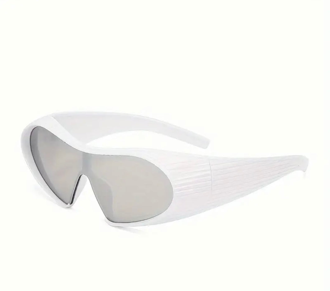 Cyber Vision Sunglasses- White