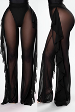 Load image into Gallery viewer, Maya Cover Up Pants- Black
