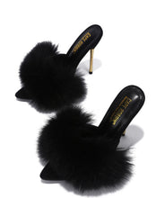 Load image into Gallery viewer, Giselle Fluffy Heels
