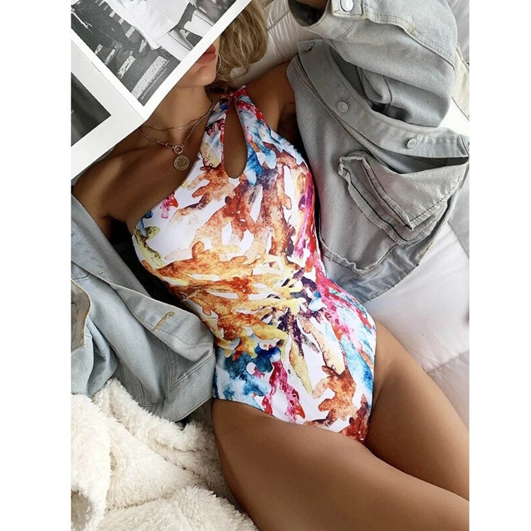 Water Color Swimsuit- Multi