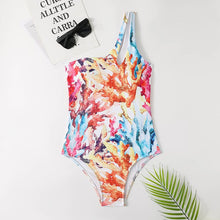 Load image into Gallery viewer, Water Color Swimsuit- Multi
