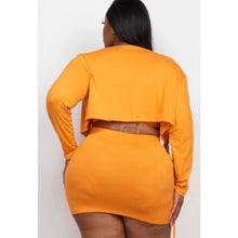 Load image into Gallery viewer, Athina 3pc. Plus Size- Orange
